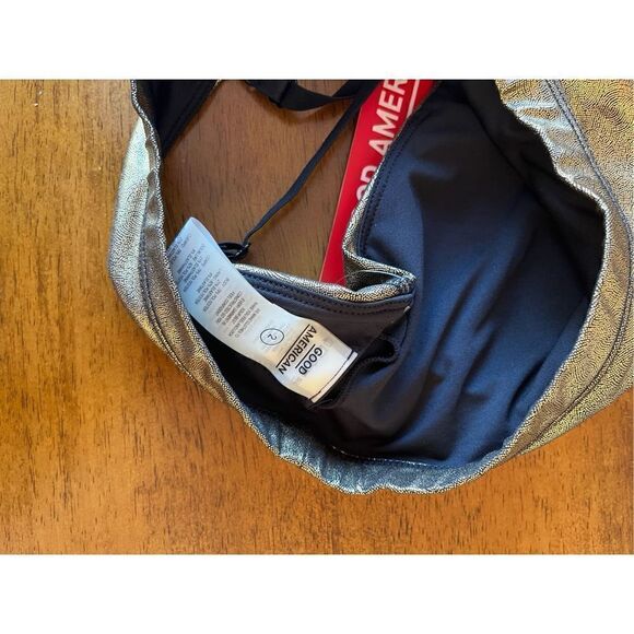 Good American NWT Sport Bra women’s size 2‎ - Picture 3 of 3